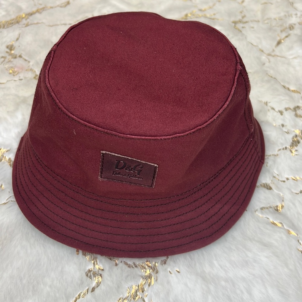 Dolce and Gabbana logo print bucket hat